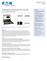 1U Rack-Mount Console with 19 in. LCD, TAA MODEL NUMBER: B021-000-19
