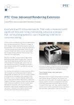 PTC ®  Creo ®  Advanced Rendering Extension