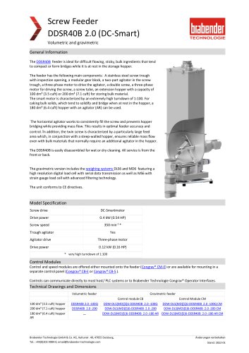 Work Standard - DDSR40B (Smart Motor) (2025)