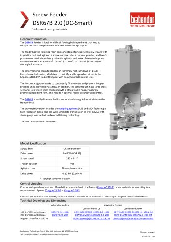 Work Standard- DSR67B (Smart Motor)