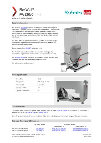 Work Standard - MS-FW120-0