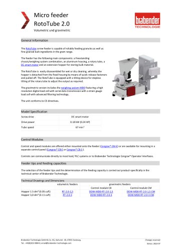 Work Standard - RotoTube