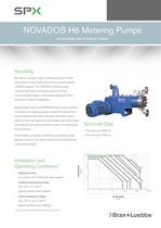 NOVADOS H6 Metering Pumps - BL-109