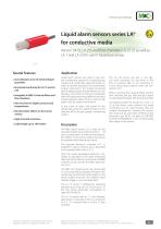 Liquid alarm sensors series LA® for conductive media