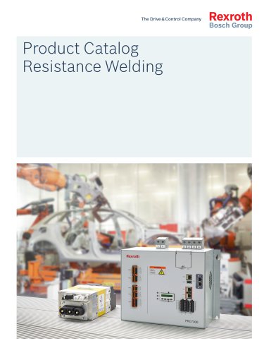 Product Catalog Resistance Welding