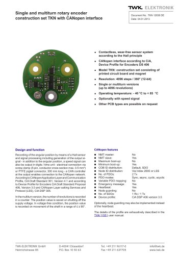 Rotary encoder TKN46