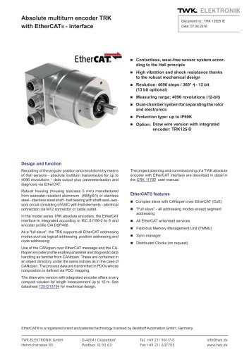 Rotary encoder TRK