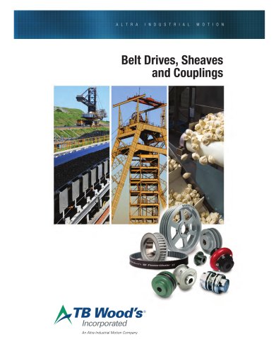 Belt Drives, Sheaves and Couplings