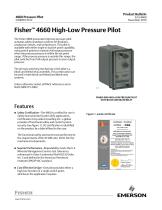 Fisher™ 4660 High-Low Pressure Pilot