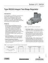 Type R632A Integral Two-Stage Regulator