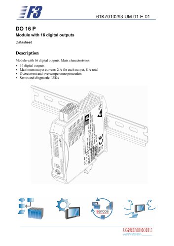 I/O MODULE  16 digital outputs