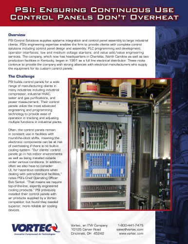 Vortec CaseStudy PSI