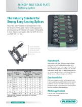 FLEXCO® BOLT SOLID PLATE Fastening System