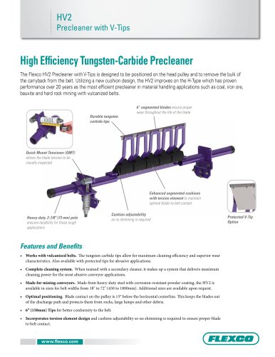 HV2 Precleaner with V-Tips