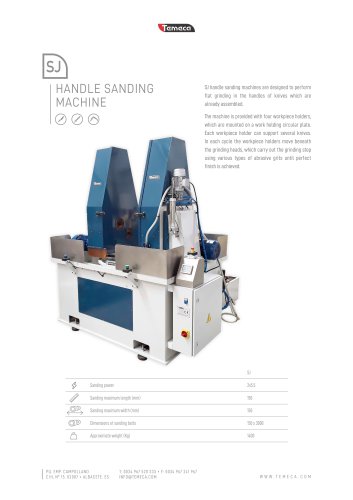 HANDLE SANDING MACHINE