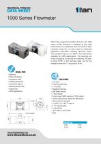 1000 Series Turbine Flowmeters