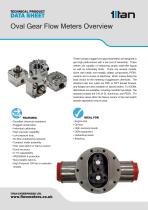 Oval Gear Flowmeters Overview