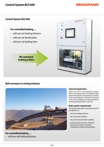 Datasheet BCS 600