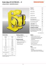 Datasheet HS 165 FHM-405 … -H