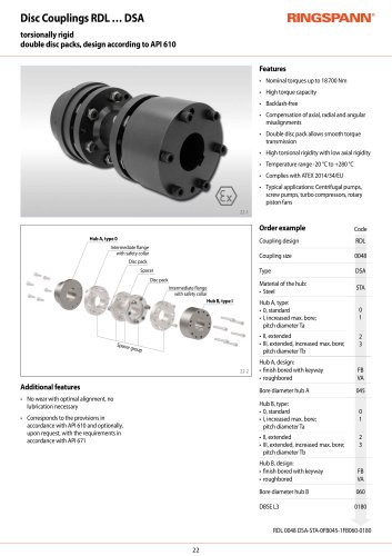 Datasheet RDL &hellip; DSA