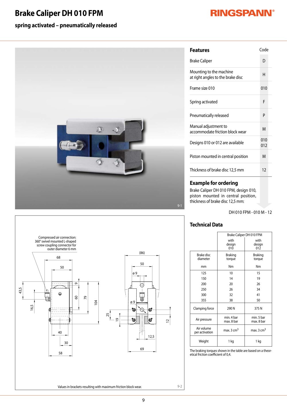 DH 010 FPM - RINGSPANN