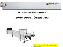 Presentation EFT conveyor System APM/EXPERT-TÜNKERS