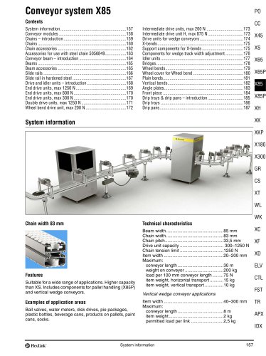 Conveyor System X85