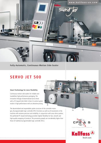 Automatic High-Speed Shrink Wrapper: SERVO JET 500