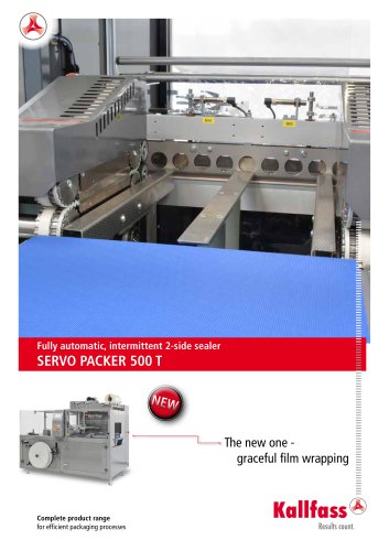 Automatic Shrink Wrapping Machine: Servo Packer 500 T