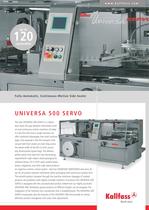 Fully-Automatic, Continuous-Motion Side Sealer UNIVERSA 500 SERVO