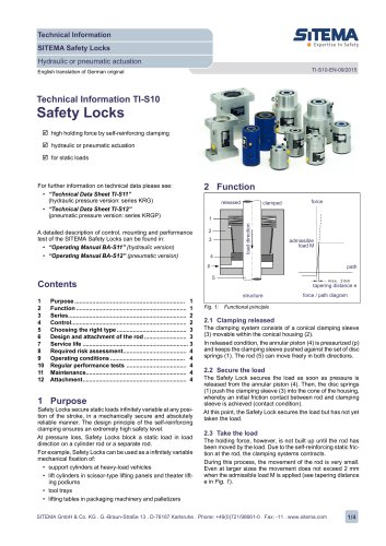 TI-S10 Safety Locks