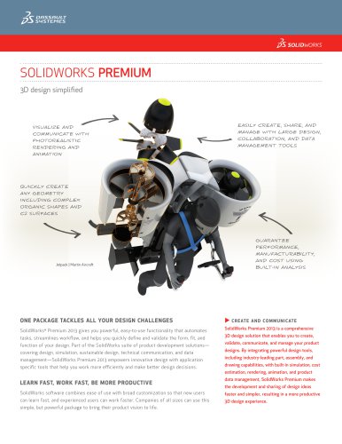 SolidWorks Premium Data Sheet