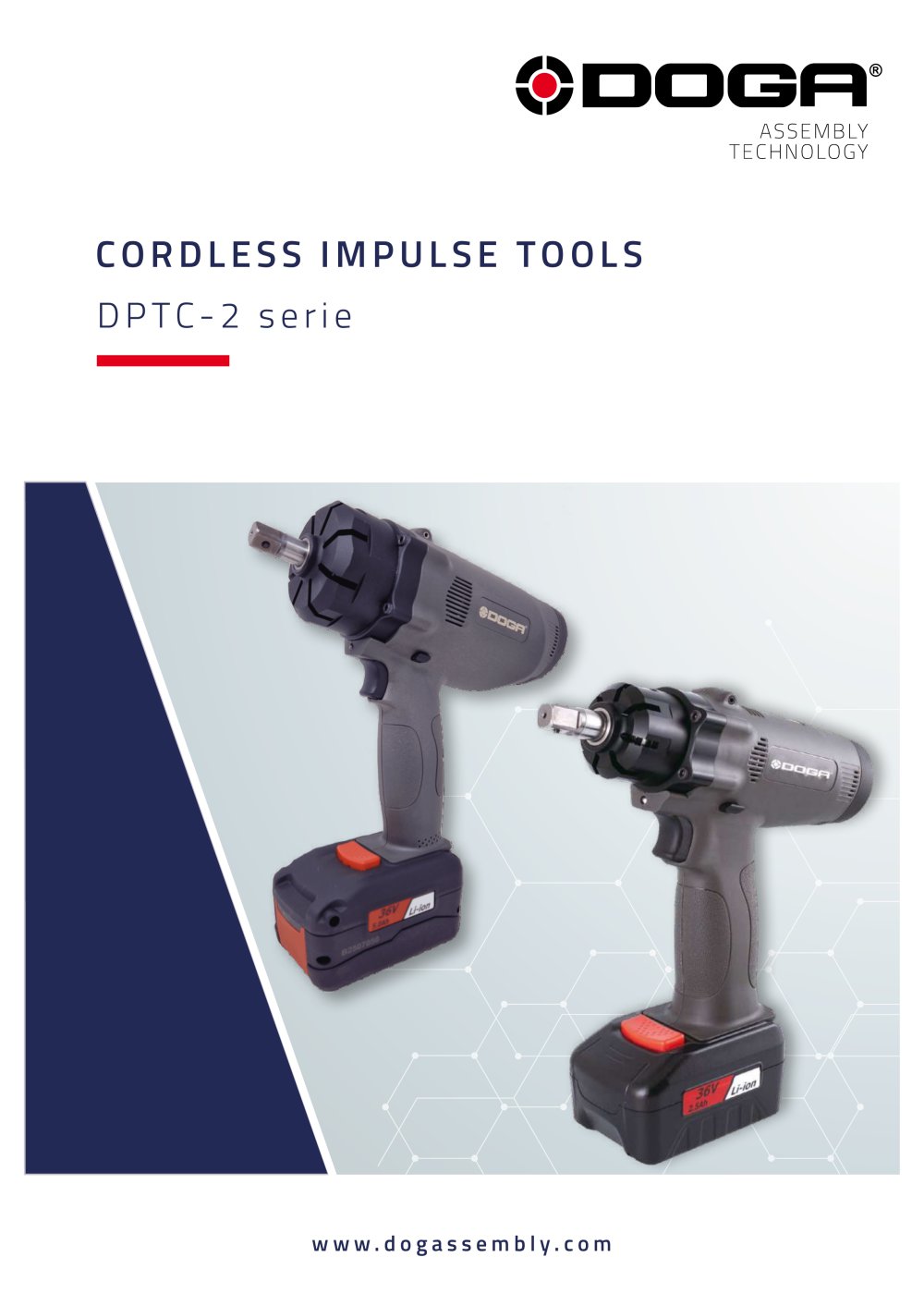Cordless impulse tools - DPTC-2 serie - DOGA