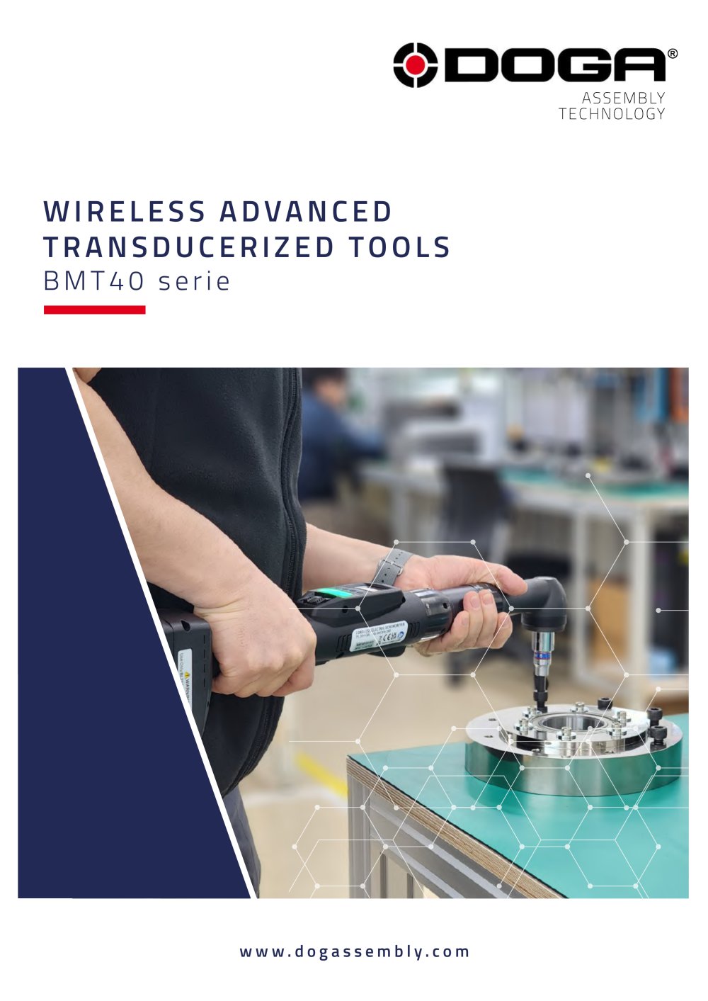 Wireless advanced transducerized tools - BMT40 series - DOGA