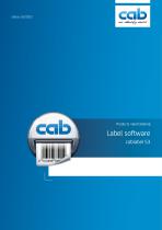 Label Software cablabel S3