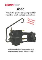 Plastic strapping tools P380
