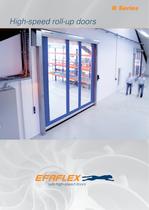 High-speed roll-up doors