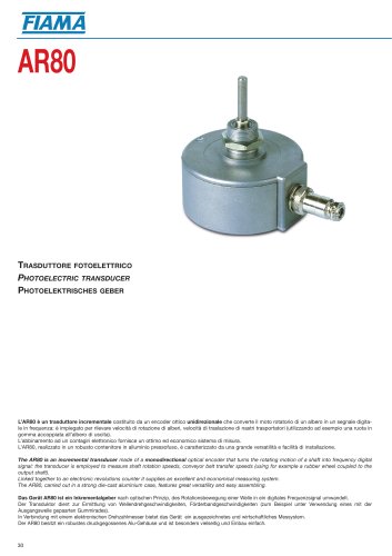 AR80 Photoelectric transducer