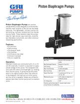 Piston Diaphragm Pumps