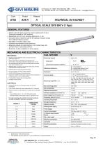 OPTICAL SCALE GVS 600 V (1 Vpp)