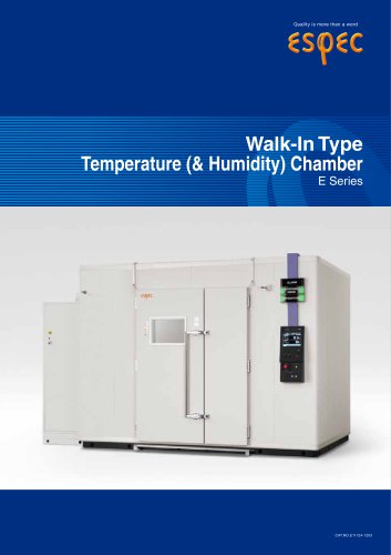 Walk in Type Temperature (& Humidity ) Chambers