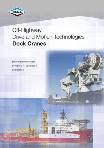 Deck Crane Brochure