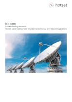 hotform Silicone Heating Elements - Telecommunication