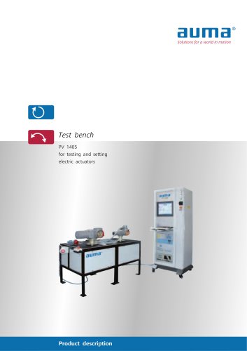 Test bench PV 1405