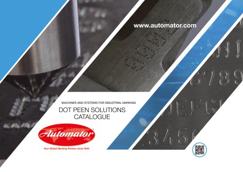 DOT PEEN SOLUTIONS CATALOGUE