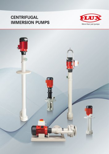 Centrifugal immersion pumps - F600 F700