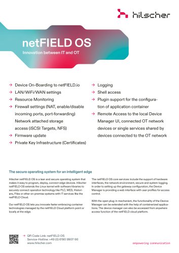 netFIELD OS