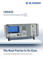 LMG610 Precision Power Analyzer