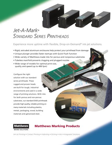  Jet-A-Mark® Standard Series Printheads