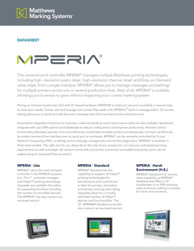 MPERIA Automation Software